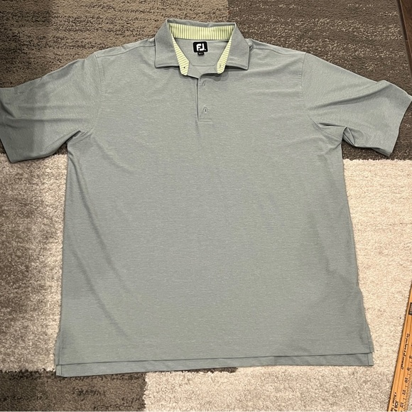 Footjoy FJ Men’s 2XL Green Polo Shirt Performance Swisher Sweets Short Sleeve - Picture 1 of 12